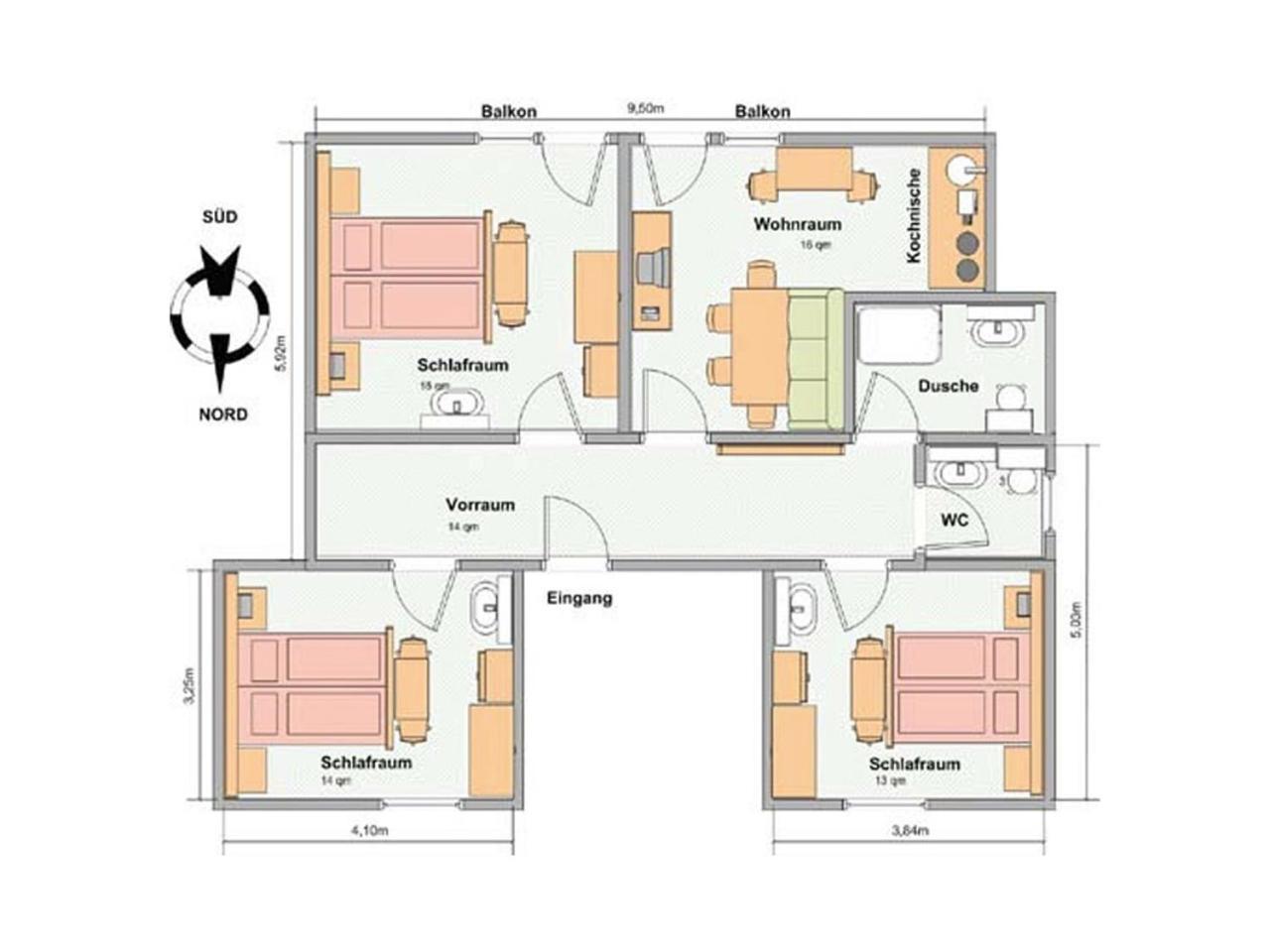 Haus Enzian Apartman Lermoos Kültér fotó